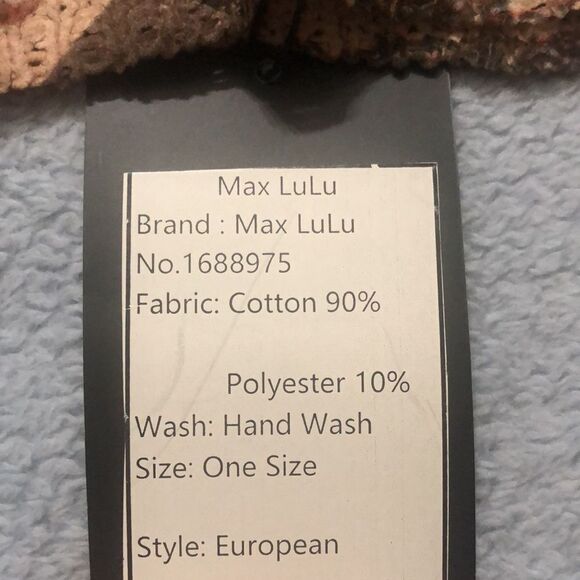 Max Lulu Paris Oversized Sweatshirt - Picture 5 of 5